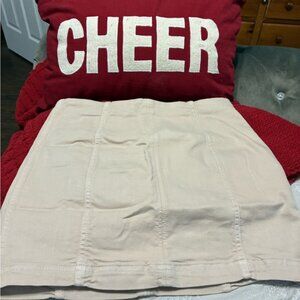 Free People Beige Women's Skirt